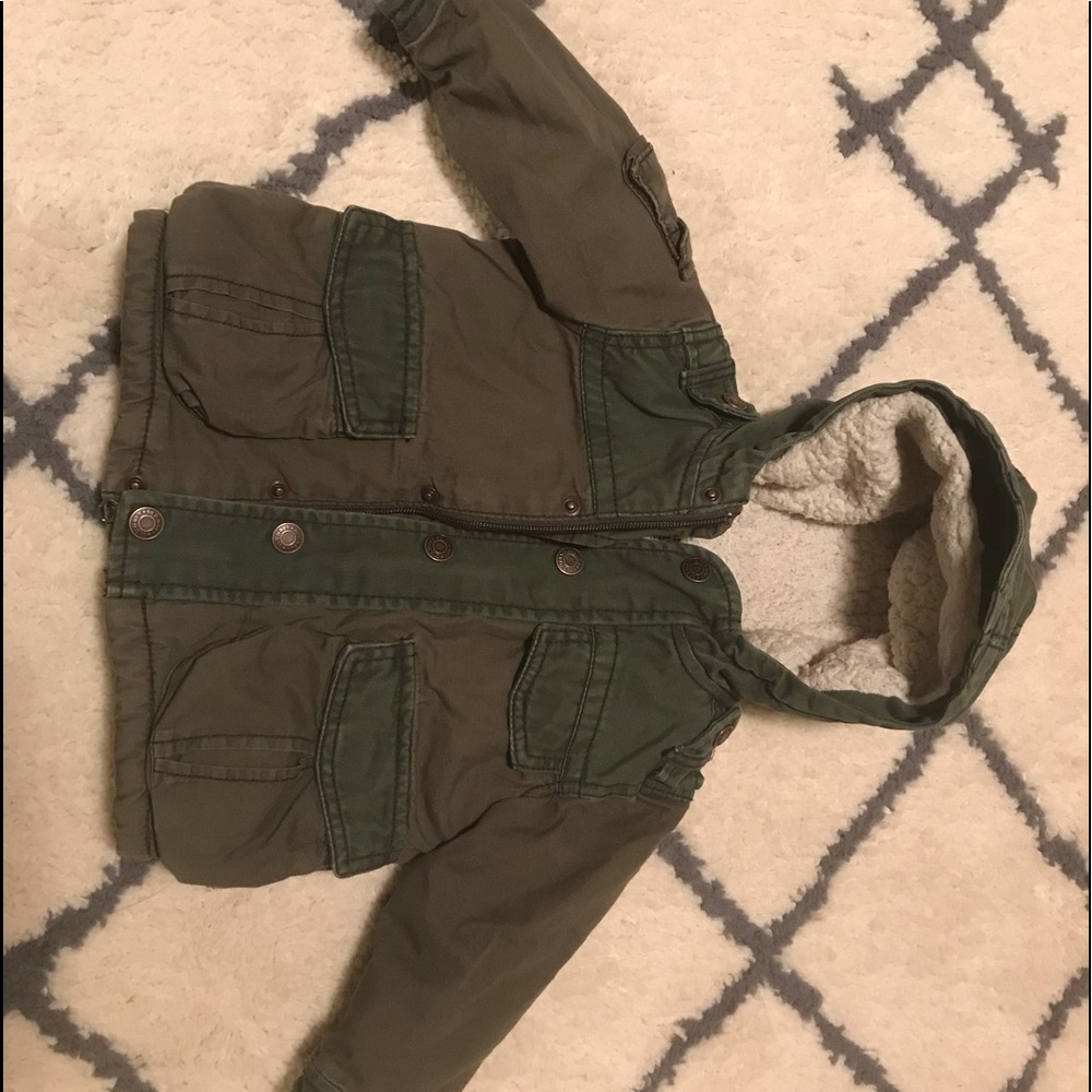12-18 Month Sherpa lined coat